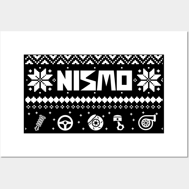 NISMO CLASSIC HOLIDAY SWEATER Nissan Skyline Gtr R32 Posters